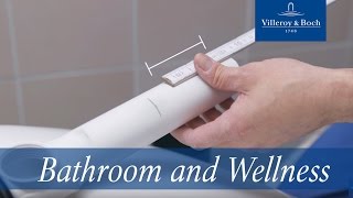 How to install ViFresh WC  Villeroy amp Boch [upl. by Beata]