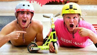 EXTREME MINI GAME OF SCOOT Spencer Smith VS Claudius Vertesi [upl. by Fabrianna]