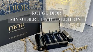 DIOR MINAUDIÈRE LIMITED EDITION CLUTCH  DIOR BEAUTY UNBOXING [upl. by Jarvis]