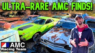 Exploring an Epic AMC Barn Find Collection [upl. by Essilrahc]