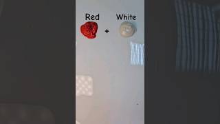 How to get ❤️ 🤍 🩷 colormixing oddlysatisfying whitepaint tappingsounds asmr asmrart [upl. by Schroth788]