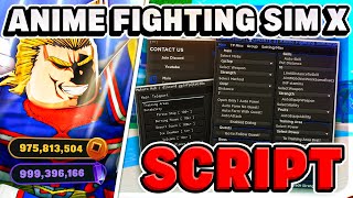 🏆 UPDATE 2 Anime Fighting Simulator X SCRIPT HACK  AUTO FARM  AUTO PAIN  FARM BOSS PASTEBIN [upl. by Crow]