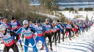 Х Традиционный международный РОСТЕХ Деминский лыжный марафон FIS Worldloppet 2017 [upl. by Lein]