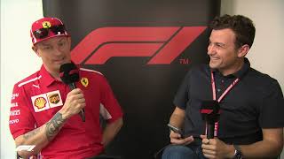 Kimi Raikkonen Interview Contracts Motivation And Speaking Italian [upl. by Asaeret977]