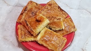 Easy Bulgarian BANITSA  Fantastic pastry with cheese [upl. by Mya]