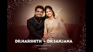 Mangalore Royal Bunts Wedding Receptionll DRHARSHITH  DR SANJANA WEDDING RECEPTION 2023 [upl. by Aikenat217]