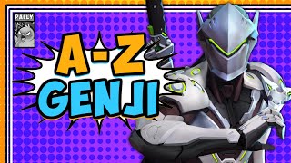 Genji A  Z  Heroes of the Storm HotS Gameplay [upl. by Naghem]