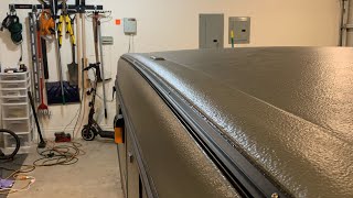 Adding Awning Rail to Pop Up Camper [upl. by Powell317]