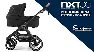 Emmaljunga NXT90 Stroller • Demonstration video [upl. by Secunda833]