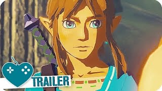 THE LEGEND OF ZELDA BREATH OF THE WILD Trailer German Deutsch 2017 Nintendo Switch Event [upl. by Aramaj155]