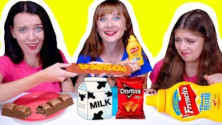 ASMR Strange Food Combinations Challenge  Mukbang by LiLiBu [upl. by Mariano247]