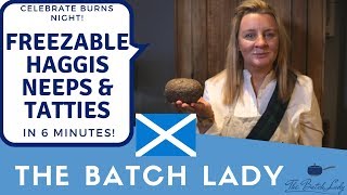 Freezable Haggis Neeps and Tatties in 6 minutes [upl. by Luby]