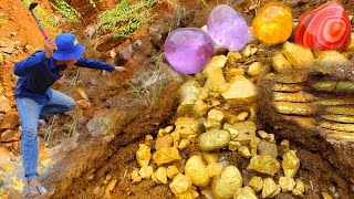 Nugget Creek Gold Hunt  Gold RushCrystal White Water  Discovery [upl. by Ayr505]