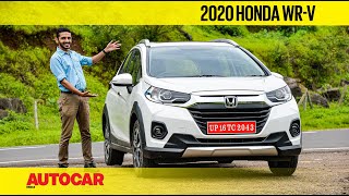 2020 Honda WRV Review  Just what has changed  First Drive  Autocar India [upl. by Liv]