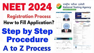 NEET 2024 Online submission of Application Form step by step processJaipalLande [upl. by Aneehsal]