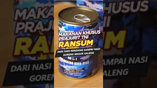 RANSUM  Makanan khusus pasukan TNI di medan perang rifkywijayanto sksm ransum [upl. by Theresita]