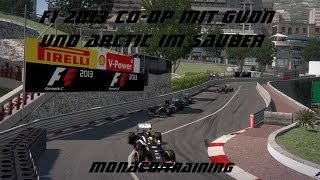 Formel 1 2013 CoOP Saison  Monte CarloTraining  Folge 14 [upl. by Ahsenad429]