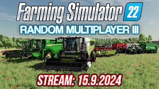 FARMING SIMULATOR 22 RANDOM MULTIPLAYER III  1592024 [upl. by Katine20]