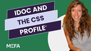 IDOC and the CSS Profile [upl. by Geminius376]