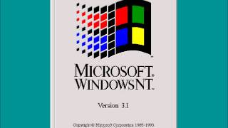 Windows NT 31 Startup [upl. by Medor]