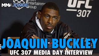 Joaquin Buckley Made Peace With Daniel Cormier But Still on Kevin Holland Lookout  UFC 307 [upl. by Oned]