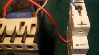 video contactor telemecanique LC1 D25004 [upl. by Schilit]