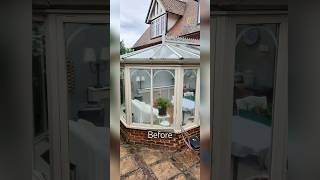 Before amp After Orangery Transformation 🏡 orangeries orangeryextension home beforeandafter [upl. by Zehc]