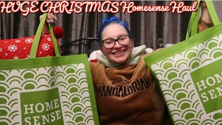 HUGE CHRISTMAS Homesense Haul [upl. by Aserret462]