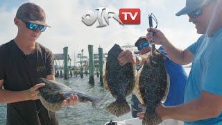 ENDANGERED Flounder Fishing in North Carolina  Season 7 Episode 5 [upl. by Ayortal]