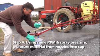 Boom Sprayer Calibration [upl. by Harms]