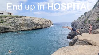 Menorca 2024  Hospital in Spain ☹️ Globales Almirante Farragut [upl. by Button]