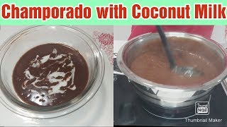 Champorado with Coconut Milk Super Easy and Tasty Recipe  Chocolate Rice Porridge [upl. by Nirret529]