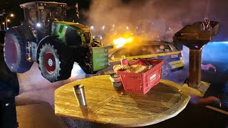 Blockade in Großbeeren Seefeld und Frankfurt Oder der Mittelstand und die Bauern machen Ernst [upl. by Job]