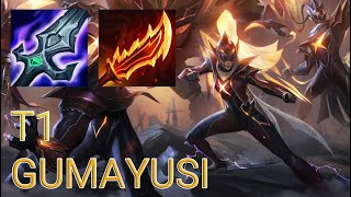 T1 Gumayusi Vayne ADC VS Samira  KR Challenger Patch 1323 [upl. by Dylana262]