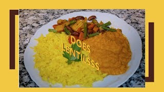 How to cook Red Lentils  VeganampGlutenFree [upl. by Aleahs662]