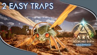 Two Easy Traps to Tame a Lymantria Moth  Ark Survival Ascended [upl. by Merlina]