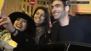 Supermodel Jon Kortajarena at Paris Fashion Week [upl. by Selij]