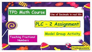 How to write PLC2 Assignment in FirkiPLC2 AssignmentFirki TPD Maths coursePLC2Assignment [upl. by Assilev]