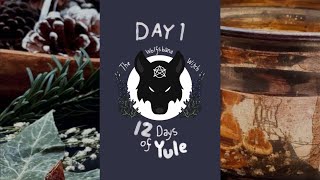 Happy Solstice Sharing my Eclectic Winter Solstice Ritual 12DaysOfYule IvyTheOccultist [upl. by Edlitam]