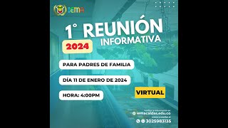 Primera información IEMA 2024 [upl. by Nunciata]