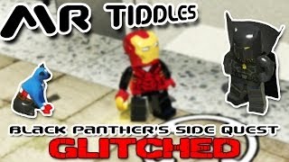 Marvel Lego Cat Glitch Mr Tiddles  Black Panther Side Quest [upl. by Nnylrats]