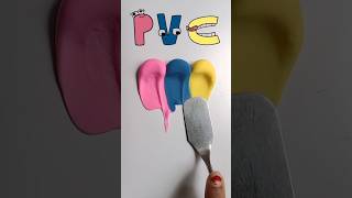 PVC  what the means colormixing alphabetlore satisfying pvc [upl. by Liederman]