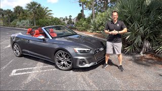 Is the 2022 Audi S5 a better sport convertible than a BMW M440i [upl. by Akirea850]