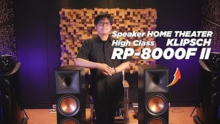 Klipsch RP 8000F II Floorstanding Speaker Unbox Review amp Test  Indonesia [upl. by Amalie]