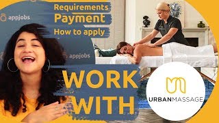 ARE YOU A MASSAGE THERAPIST 🖐️ GET A JOB WITH URBAN MASSAGE  AppJobscom [upl. by Ille]