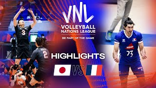 🇯🇵 JPN vs 🇫🇷 FRA  Highlights Week 1  Mens VNL 2023 [upl. by Topper]