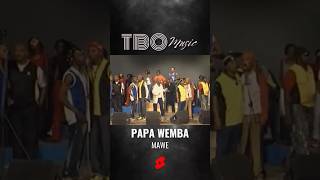 PAPA WEMBA amp NOUVELLE ÉCRITURE  MAWE Live 🎶🔥 TBOMusic PapaWemba [upl. by Luby]