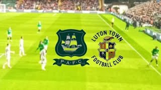 Plymouth Argyle Vs Luton Matchday [upl. by Vivie]