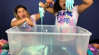 100 SLIME GLOVES CHALLENGE [upl. by Ailee]