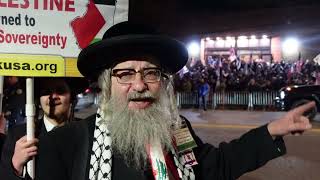 Rabbi Protests Promotion of Stolen Palestinian Land [upl. by Scevour]